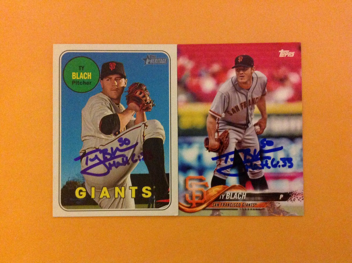 MyPenIsHugeTTM's tweet photo. Ty Blach, 45 days. #TTMSuccess #SpringTrainingSuccess #MakeCollectingGreatAgain #MyPenIsHuge @autographblog @oriolesrise https://t.co/pXZj7pNbPe