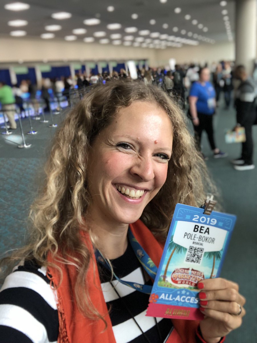 BeaPoleBokor's tweet photo. #SMMW19 perspectives! What a great conference this year with @SMExaminer - so many ideas and knowledge to bring back home with me! 🙏👍 https://t.co/s7HUYwDffD