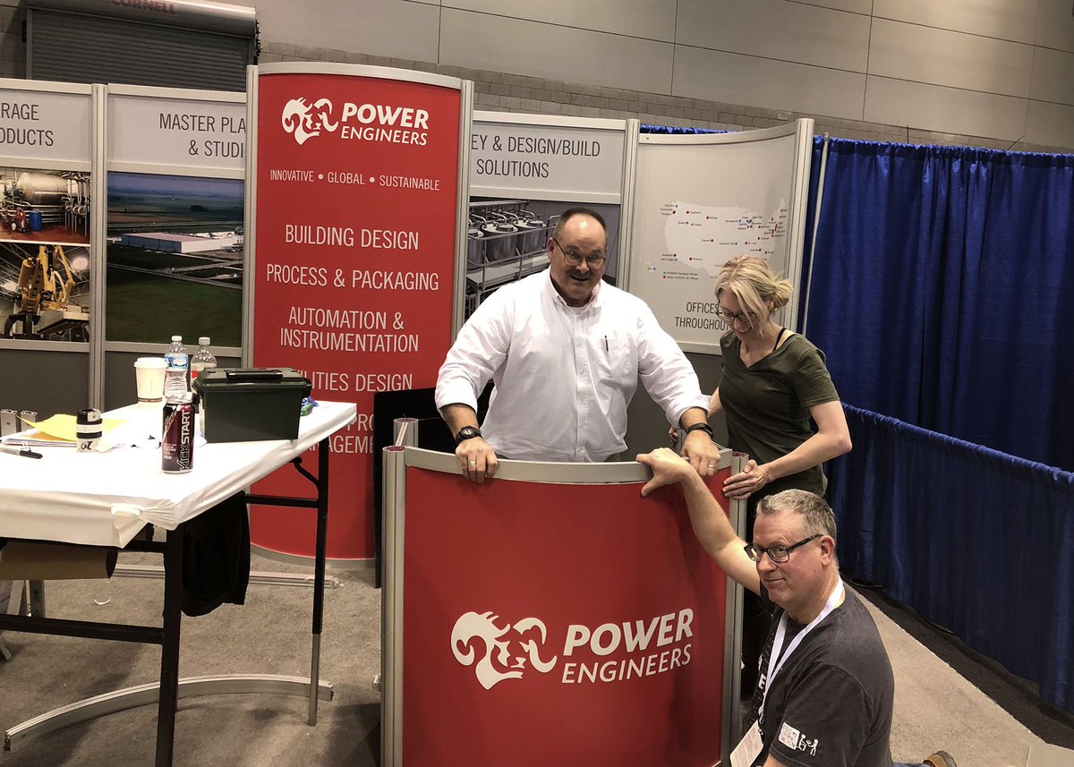 PWREngineers's tweet photo. Just because “it’s always been done this way in our industry” doesn’t mean it’s really the best way to get things done. We know the best ways to get things done in almost every industry. We’re getting all set up and ready to meet you at our #ProFoodTech #Booth512 tomorrow! https://t.co/WRwNXM36XS