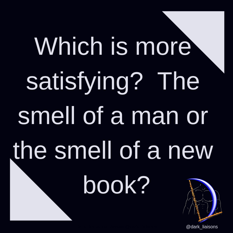 DarkLiaisons's tweet photo. Oh #dilemmas &amp; #predicaments!  Which is better?  Follow the fun on our IG:  https://t.co/288aab7YgA

#mondaymotivation #monday #darkromance #novel #fiction #bookreview #avidreader #bookreviews #books #reading #lovebites  #bookclub #paranormalromance #bookworm #today #goodnight https://t.co/RzcI33pK3p
