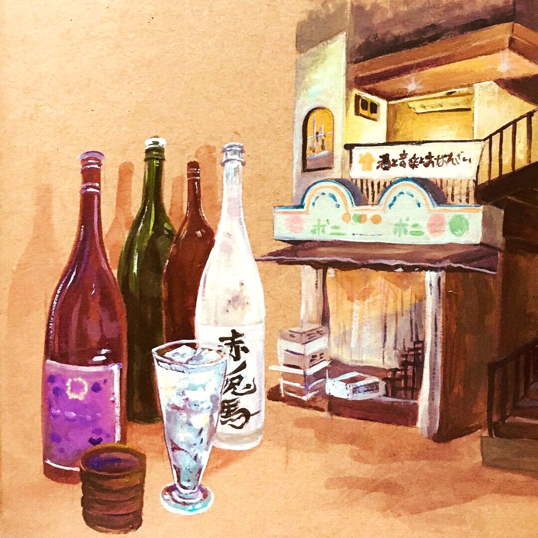 ceriselin's tweet photo. 關西旅記半成品，フレデリック+神戶+東三國「おと」

#アクリル画 #Acrylicpaint #絵 #イラストレーター #illustration #插畫 #絵画 #Painting  #フレ旅 #神戶 #大阪 #海鮮丼の駅前 #copoon #コップーン #旅行日誌 #旅絵 #漫画 #エッセイ #鉛筆 #comic #スケッチ #人像 #FRDC #frederic #フレデリック https://t.co/jssixLm1HF