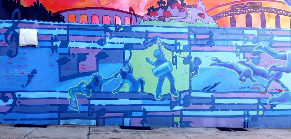 BellyRash's tweet photo. Title: Norristown mural #philadelphia #streetart https://t.co/HTIyII3eNw