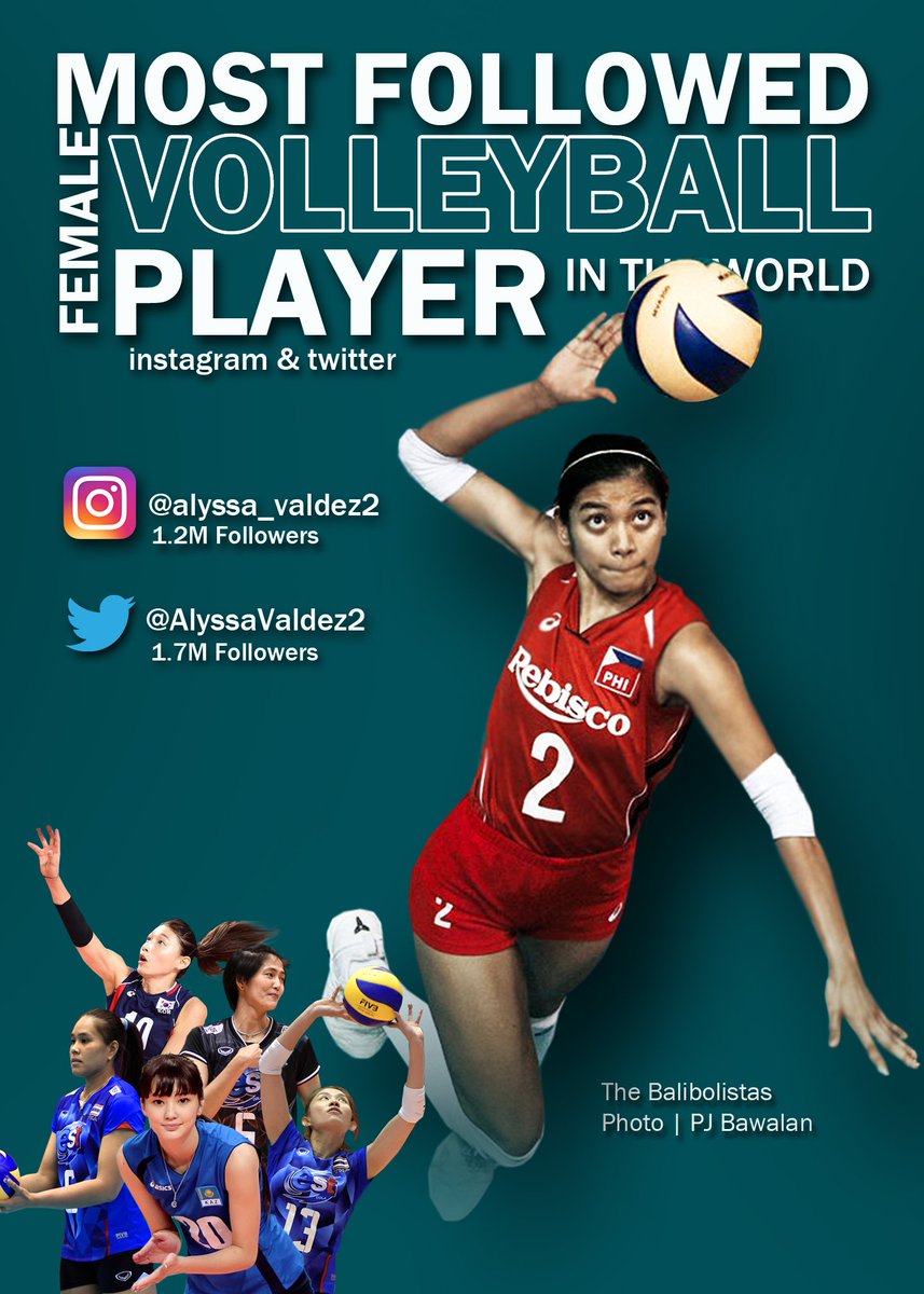 afvisning gård Skilt The Balibolistas is super Busy on Twitter: "MOST FOLLOWED FEMALE VOLLEYBALL PLAYER IN THE WORLD- Instagram 1. Alyssa Valdez (Ph): 1.2M (1.7m on twitter) 2. Pleumjit Thinkaow (Tha): 972k 3. Nootsara Tomkom ( afvisning gård Skilt The Balibolistas is super Busy on Twitter: "MOST FOLLOWED FEMALE VOLLEYBALL PLAYER IN THE WORLD- Instagram 1. Alyssa Valdez (Ph): 1.2M (1.7m on twitter) 2. Pleumjit Thinkaow (Tha): 972k 3. Nootsara Tomkom (
