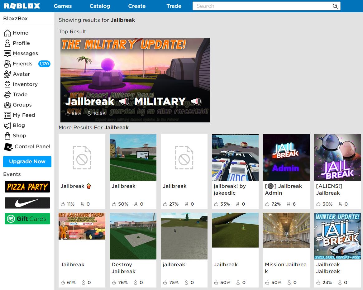 Bloxynews Now When Searching For A Game On Roblox The - how to dowload any game on roblox