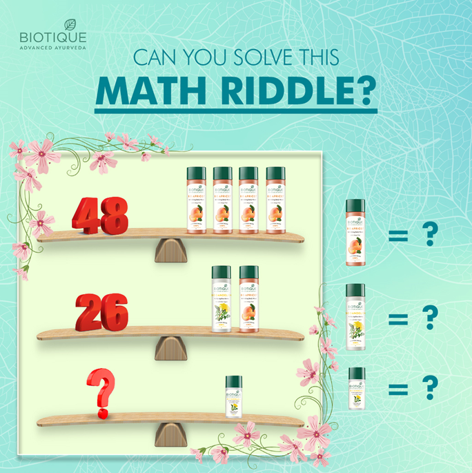 Biotique_World's tweet image. We are here again with another beauty-with-brains #BioChallenge. Solve the riddle and share your answers in the comments. #TuesdayTrivia #Riddle #Trivia #Biotique