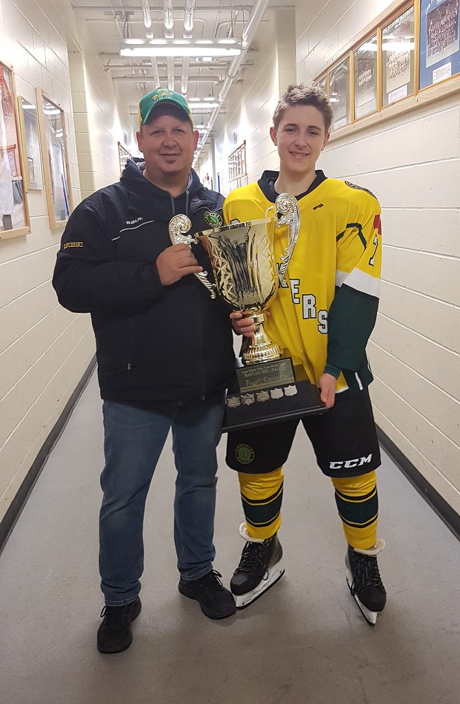 Jake's Arnprior Bantam Packers are the 2018/2019 UOVMHL League &amp; Playoff Champions!! The boys only lost 2 games all season and swept through the playoffs in dominant fashion! #ValleyChamps #PackerStrong