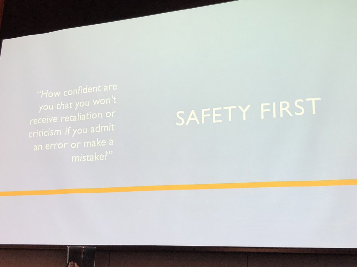 trainthetrainer's tweet photo. @BecNogajski Tips on Teamwork: “Importance of creating a safe psychological space in creating good teams”, “kindness is key!”, “keep behavior above the line”, #SMACCmini #smacc19 https://t.co/exm2Y2DuDP