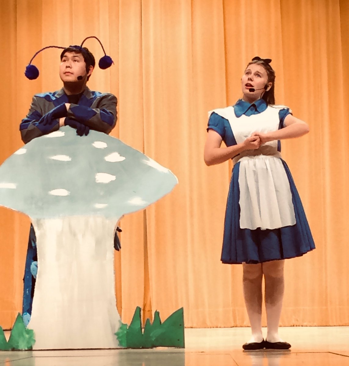 MrsStewartELA's tweet photo. Tech week is off to a great start! We’ll see you this weekend. Friday at 7:00, Saturday at 2:00 &amp; 7:00. #MAC185 https://t.co/Se46LqEBdN