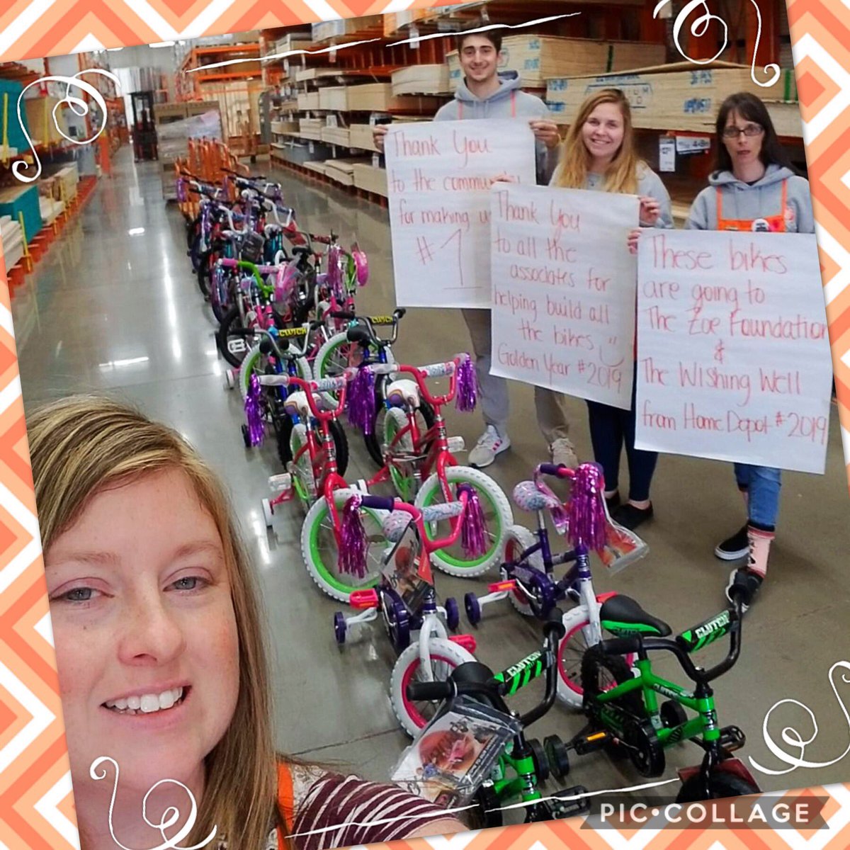 noon0611's tweet photo. Our #MWSuccess sharing 3 day team build was divided between 2 great charities! #ZoeFoundation and #WishingWell it was our way of saying #ThankYou to our amazing Customers! @GreenwoodHD2019 @k_lambert_thd @DarrellAllenTHD @rxm325 @BPlantenberg @Heather38228391 @HouleHeather https://t.co/4GnFPDRUnT