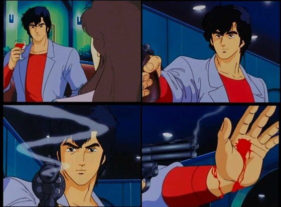 レパード アルティマ ターボ Cityhunter第1話 冴羽獠誕生日 アニメ City Hunter の記念すべき第1話で 獠さんが手に風穴を通すシーン これには痺れました 使用している拳銃は コルト357マグナム です T Co D8tr8w3bsv Twitter