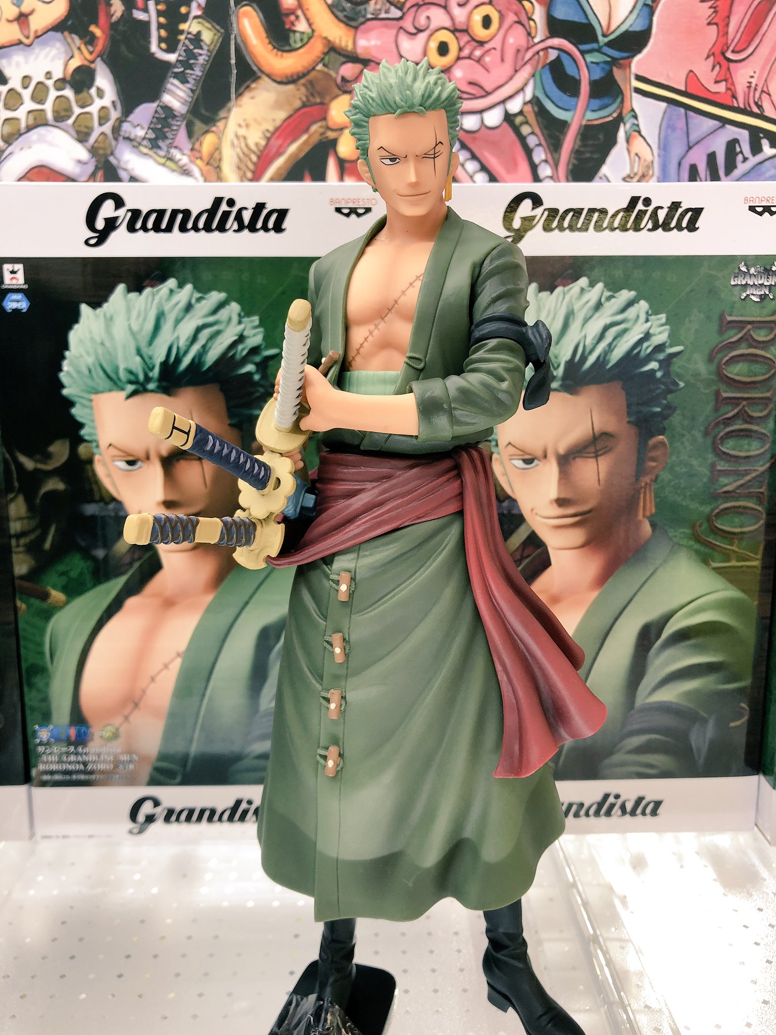 ワンピース ゾロ マンガディメンションズ グランディスタ 二次元彩色 海外限定 2025年最新】マンガディメンションズ ワンピースの人気アイテム