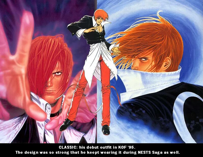 Favorite Iori Yagami costumes throughout the main KOF. : r/kof