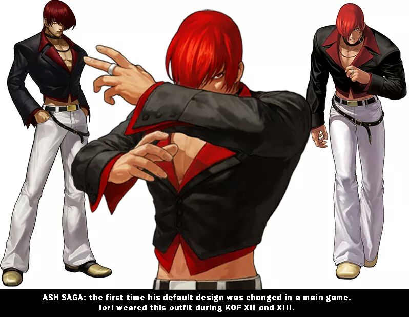 TeamPowerGeyser's tweet photo. TODAY’S BIRTHDAY: IORI YAGAMI

A memorable character in the KOF series, Iori Yagami celebrates his birthday today!

Although his design hasn't changed many times during the main series, Iori seems to enjoy wearing unusual clothes. What is your favorite version or outfit of him? https://t.co/OomKSay71K