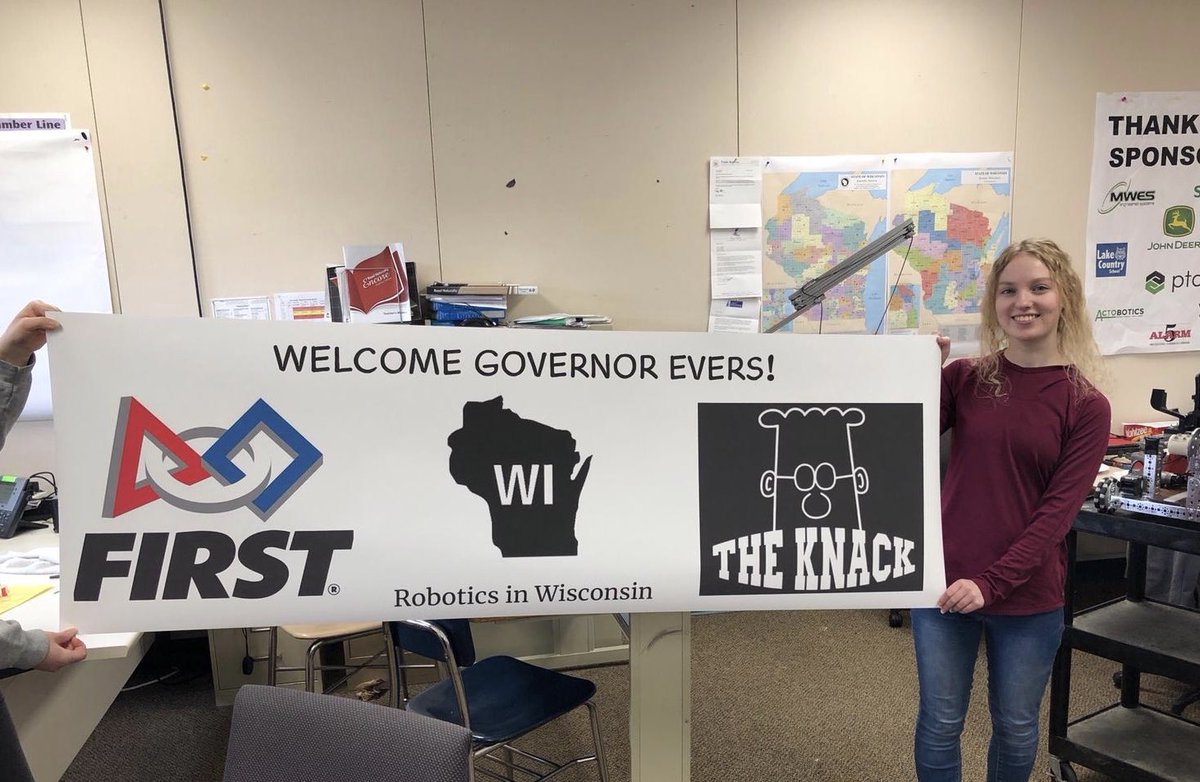 Excited for our upcoming meeting with <a href="/GovEvers/">Governor Tony Evers</a> to discuss #roboticsinwisconsin!!! <a href="/WisconsinFTC/">WI FTC</a>