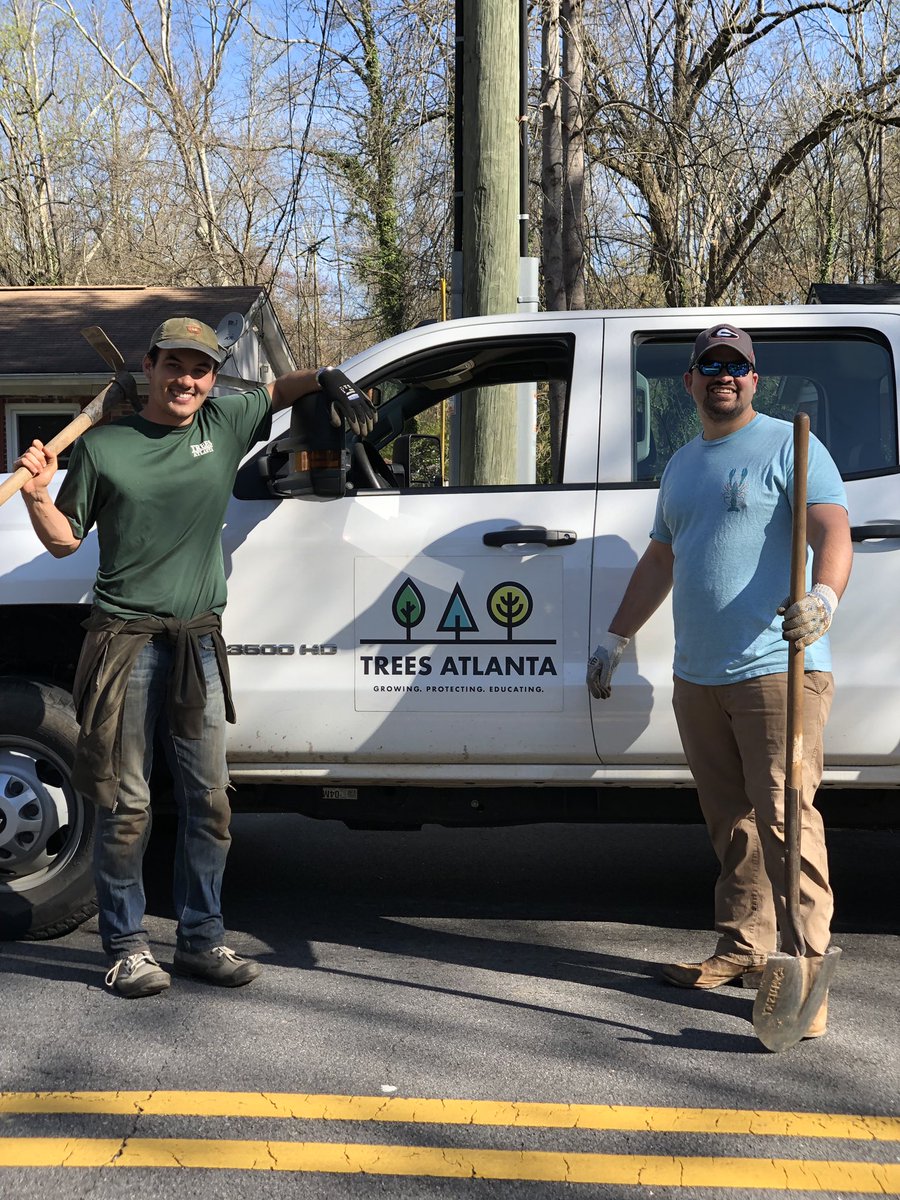 I had awesome opportunity this past weekend helping out Trees Atlanta! We were able to plant 53 trees and help with the reforestation of Atlanta.