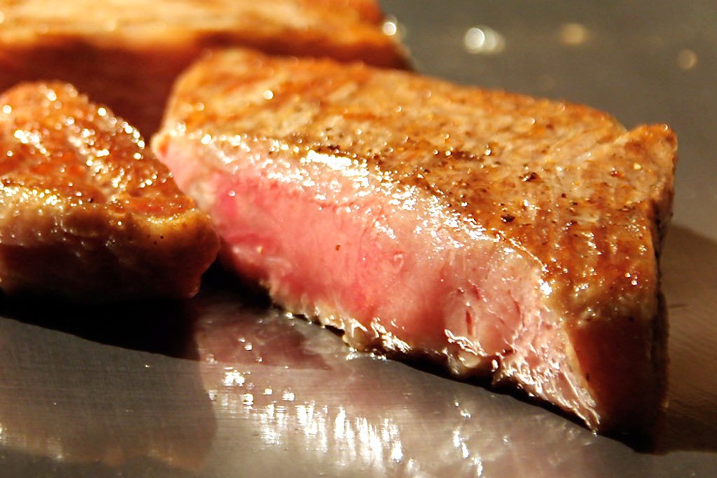 Wagyu beef fat has a very low melting point; it can melt in your mouth.