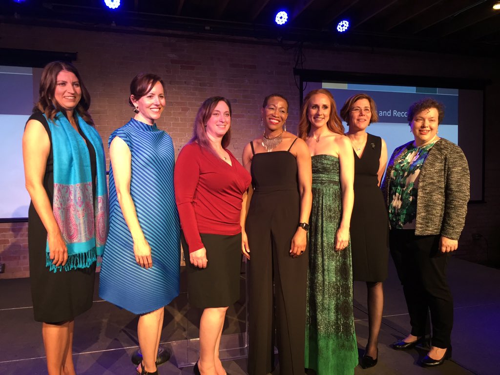 womenirads's tweet photo. Tonight seven #womeninIR became Fellows of the @SIRspecialists. Congratulations to these awesome women!! #IamIR #SIR19ATX   @olgabrook @paula_novelli @thefibroidlady @angiowoman @Bama_IR and Drs Knitinen and Nelson. https://t.co/jHDcCbz0t4