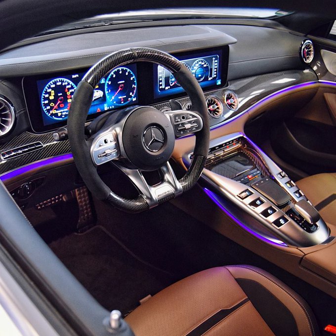 Мерседес АМГ s63 купе салон