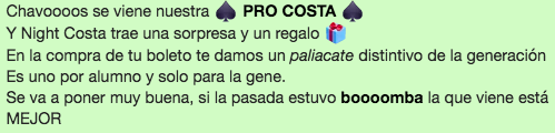 RequiemCosta's tweet photo. Nos sentíamos escépticos sobre la idea de Nights Costa hasta que nos enteramos de que te pueden dar un paliacate. Eso sí que nos convenció. https://t.co/jZfbE0EBbA