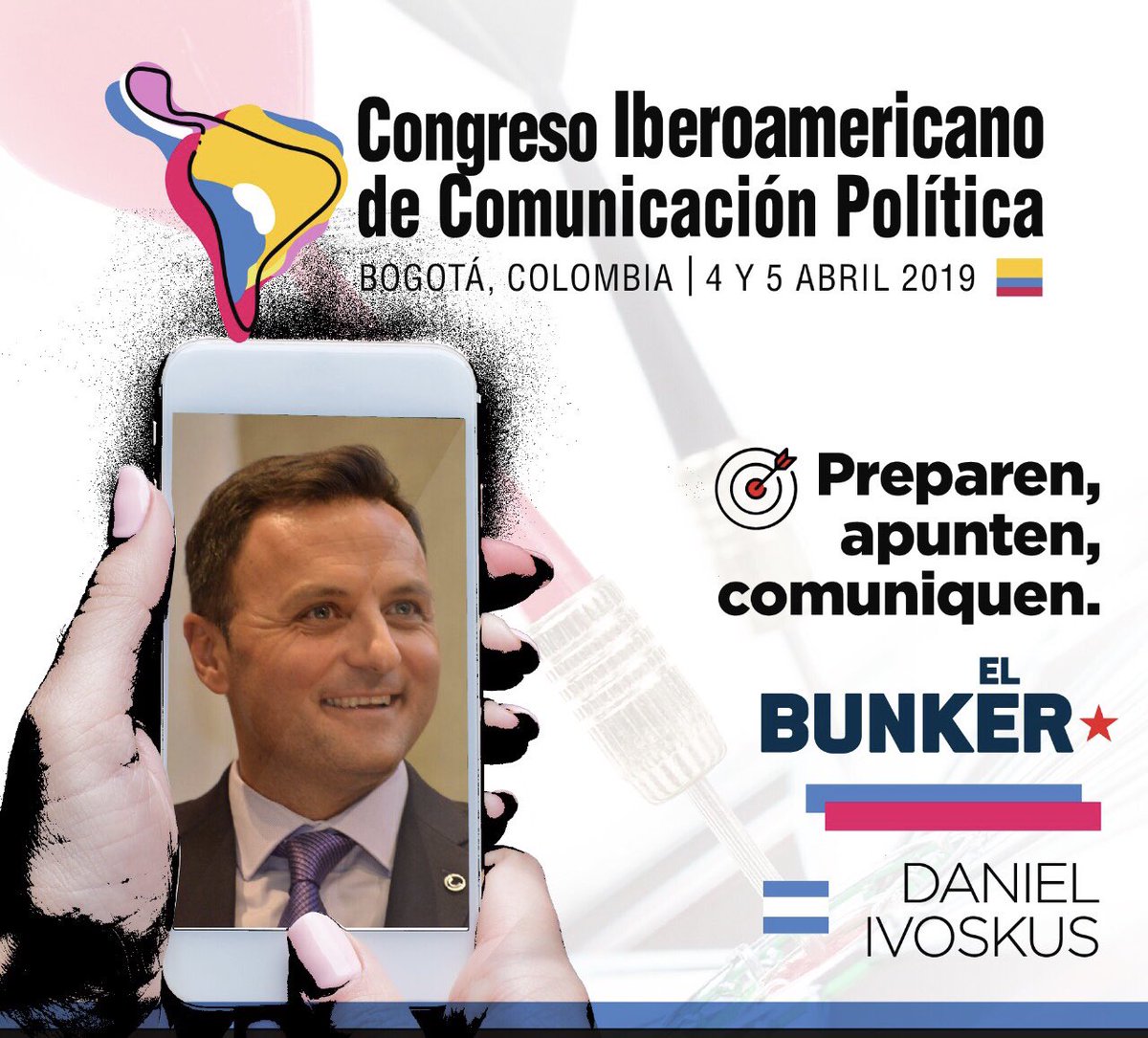 divoskus's tweet photo. PREPAREN 🧠
APUNTEN 🎯
Y COMUNIQUEN 🗣📊
📲https://t.co/iAlH5mWgPL
#BogotáCP 🇨🇴 

#Campaña #Estrategia #Elecciones #SocialMedia #MediaTrainning #PolíticaYMujer #Compol #ComyGob #NuevasTecnologias https://t.co/TZpjZZlzLc