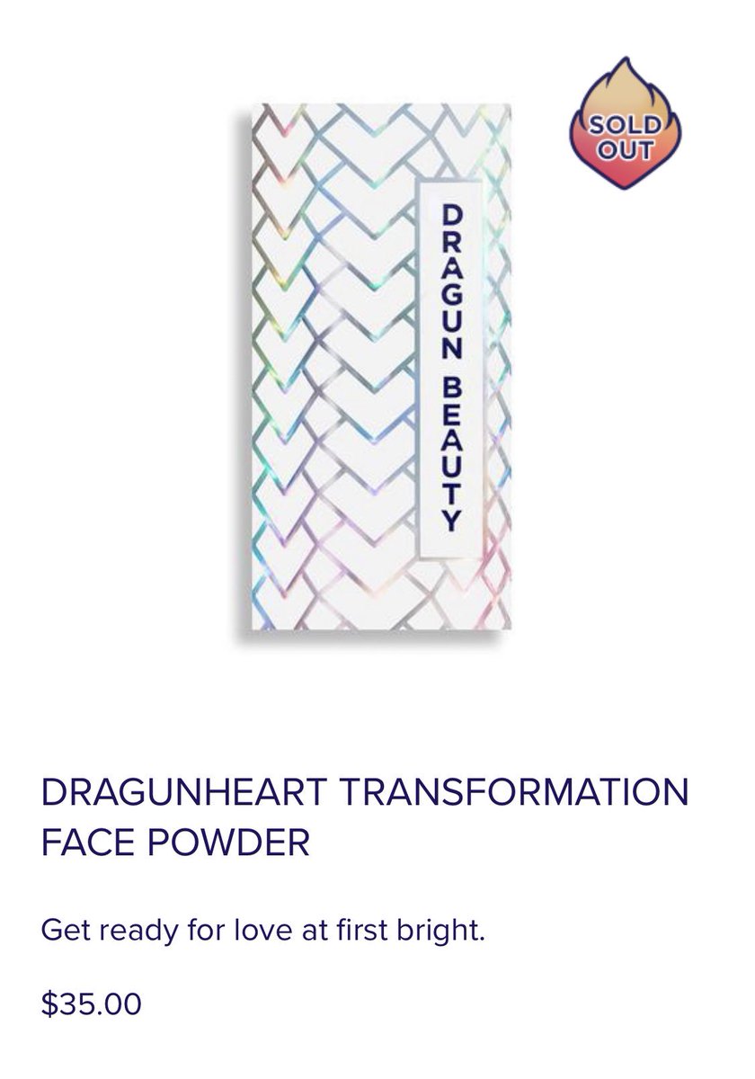 NikitaDragun's tweet photo. DRAGUN BEAUTY IS SOLD OUT 😭💜 https://t.co/uSiKbyu71w