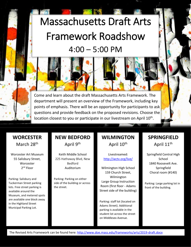 artslearninginc's tweet photo. Arts Framework Roadshow and More! https://t.co/x17DKIktPf https://t.co/4Wc3sq8Hue