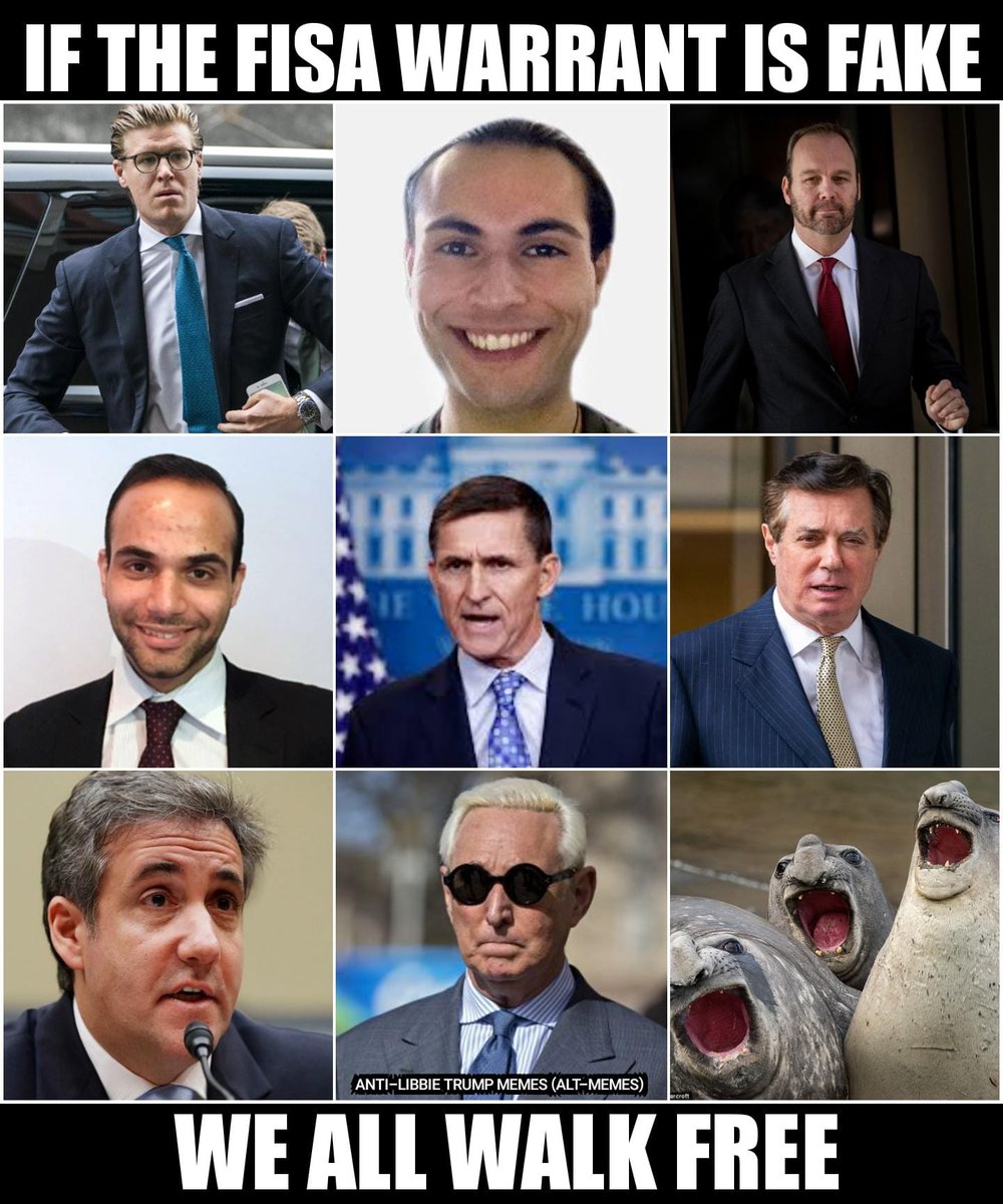 MacAndrews14's tweet image. Fruit from the poisonous tree. @TheDemocrats aren&apos;t calling for the #FISAWarrant to be released. They&apos;re grandstanding and yelling at the rooftops to have the #MuellerReport released to deflect on that. They know how to guide their lemmings.