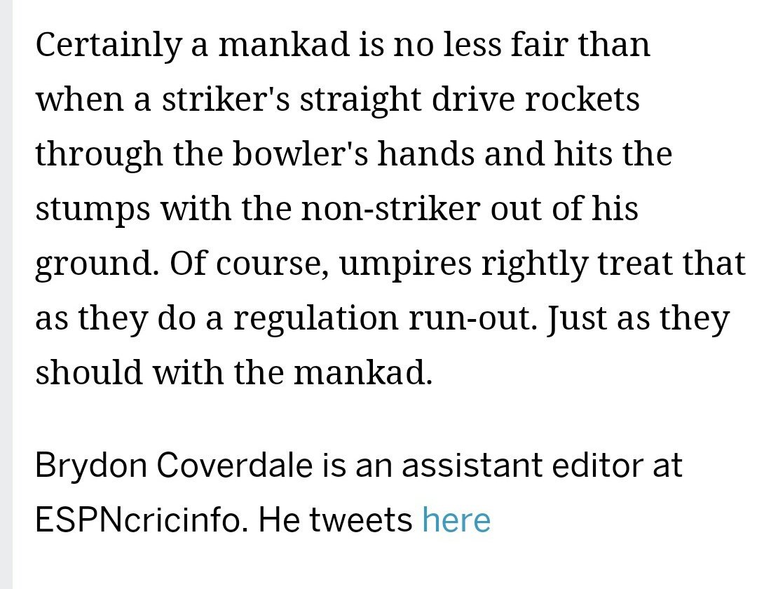 Sujith9591's tweet photo. @brydoncoverdale Mostly I see ppl going on about Buttler not trying to gain an advantage.. yetno one complains when the below happens.. Dis is what needs highlighting.. perfect analogy! https://t.co/vujEdVlrcn