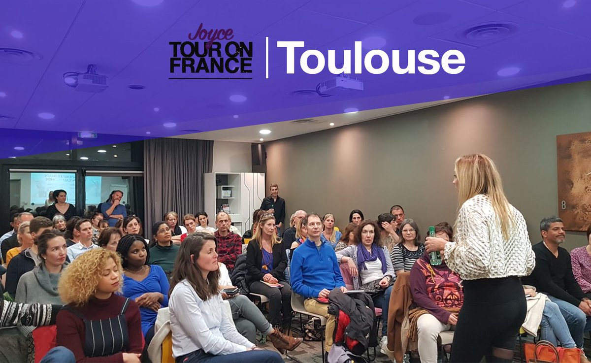 DouayJoyce's tweet photo. Thank you #toulouse , Once again, the energy of the participants was unique. "#Quantum" is the word that comes to me when I think of this conference: because I was guided to make you do a lot of energy exercises. English conferences coming soon, be prepared! 
#coaching #spiritual https://t.co/JTedYMOPqL