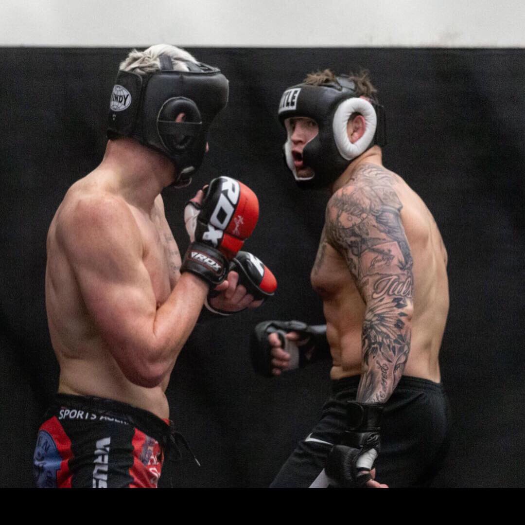 Was a good scrap with the homie <a href="/kydriscoll/">KD</a> today💯! Best he’s ever felt ! Ready to watch you go to work April 4th in Tulsa ok! #letsgooo #warready #savageszn #lifestyle 📸: <a href="/iamthebay/">I AM THE BAY</a>