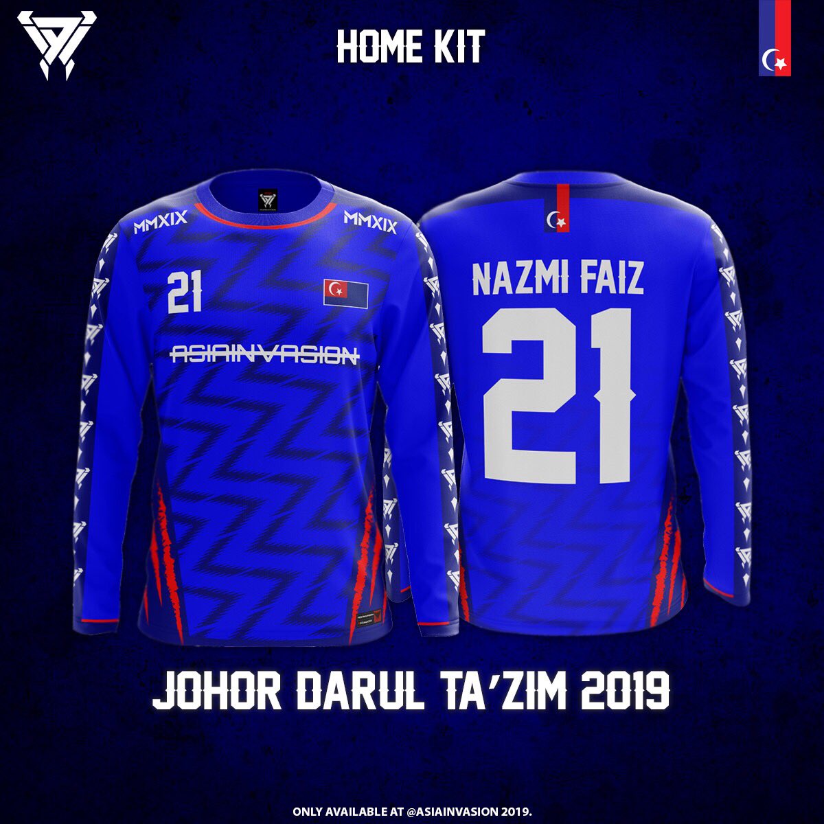 JDTFootballClub's tweet photo. Lengan panjang pun ada jangan risau😍🔥 https://t.co/2Tnfga1d3x