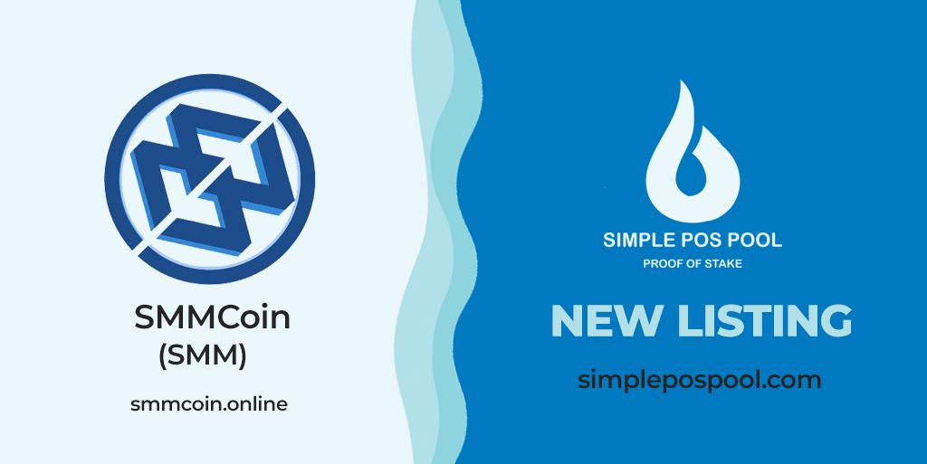 $SMM is now avaliable on #SimplePosPool

Join now our instant #masternode 

Visit us at discord.gg/ubZFAPr        or simplepospool.com   

<a href="/smmcoin1/">smm_coin</a> #masternode #spp $ETH $BTC