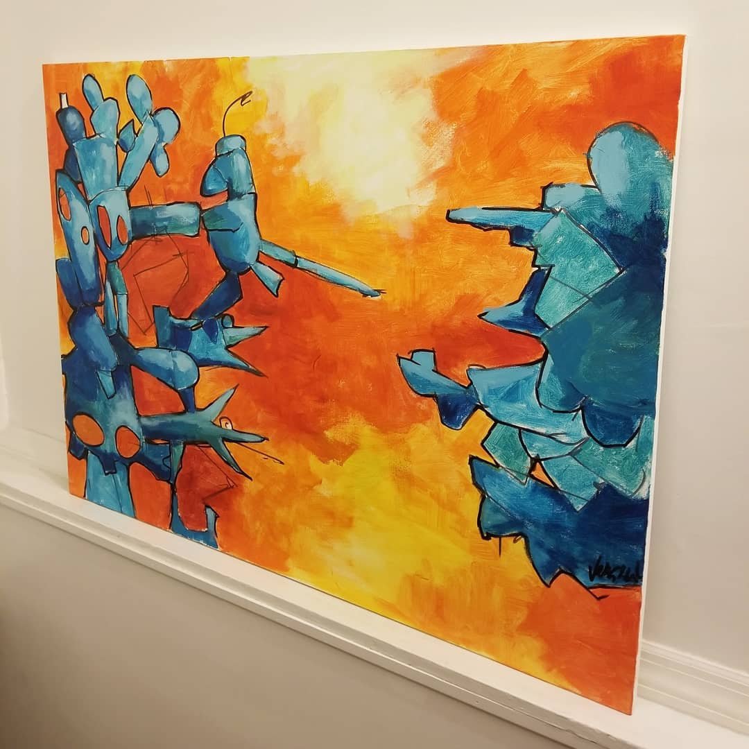 NYCGetSocial's tweet photo. This fun vibrant piece of artwork always puts a smile on my face. 😊
Thank you @velapenescreen
#nycgetsocial #artwork #artist #nyc #art #colorful #joy #painting https://t.co/E9fSwdt08p