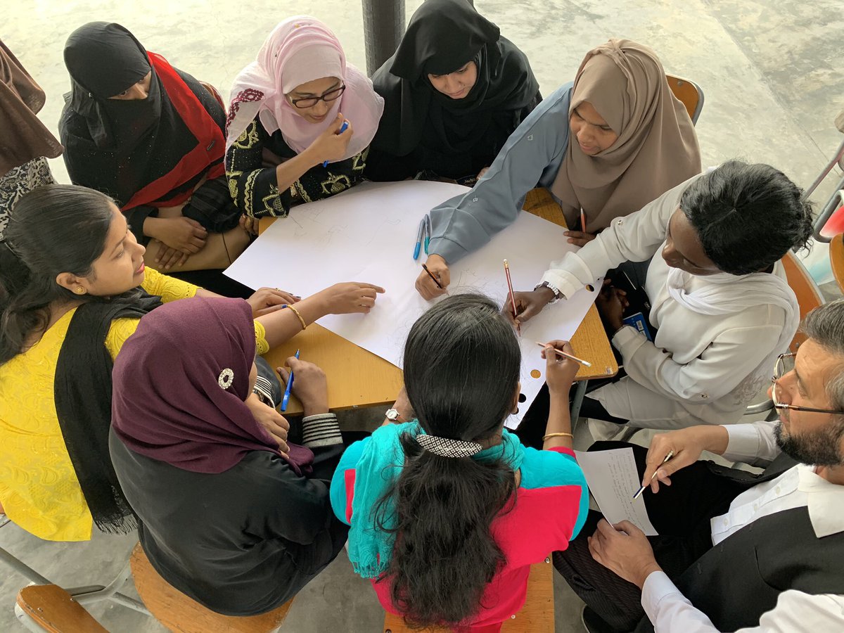 Ms_OMeara's tweet photo. @rvis_bh Teachers Supporting #teachersacrossboarders by bringing best teaching practices to the teachers of the Bangladesh School Bahrain. #giveback support https://t.co/bGKgqpK3yB https://t.co/hTyvumHCBB