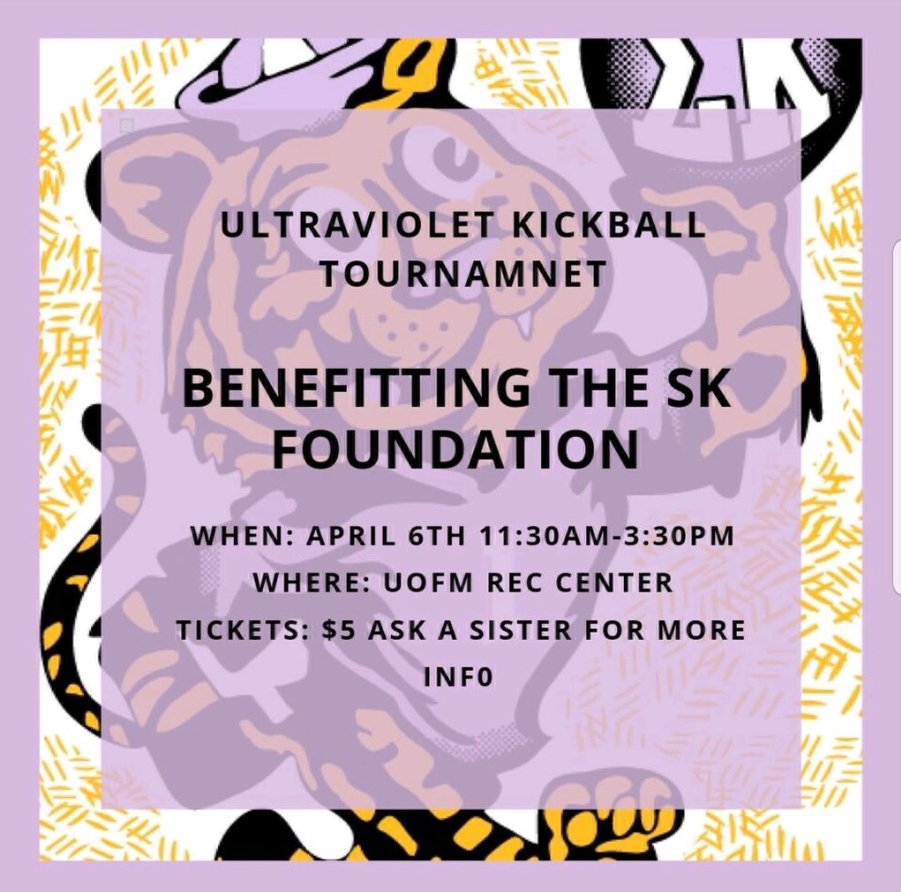 Be sure to come out and show your support at each of these events coming up!