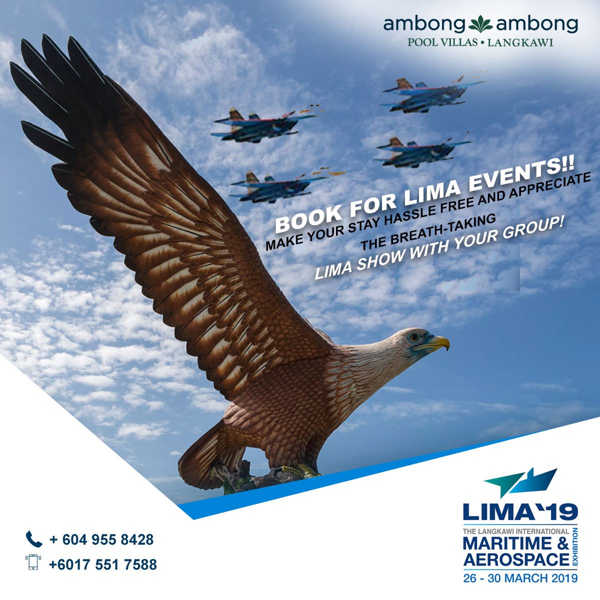 AmbongPoolVilla's tweet photo. Book your stay for #LIMA19 Event!!

As a significant gateway to the heart of the world's most dynamic market region, LIMA brings top decision makers together with prominent manufacturers and suppliers from around the globe.

Book now https://t.co/B7WLzBu0aD

#AmbongPoolVillas https://t.co/OzXLF6ZJbM