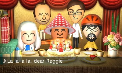 Happy birthday, Reggie Fils-Aimé!  