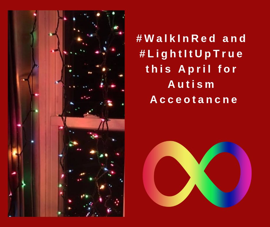 AAC_Autistic's tweet photo. This april dont light it up blue! Do Autistic founded alternatives Walk #RedInstead and if you want to light it up #LightItUpTrue with all the colors (no flashing lights) support autiztixs this aorik! https://t.co/0rET6evRw2