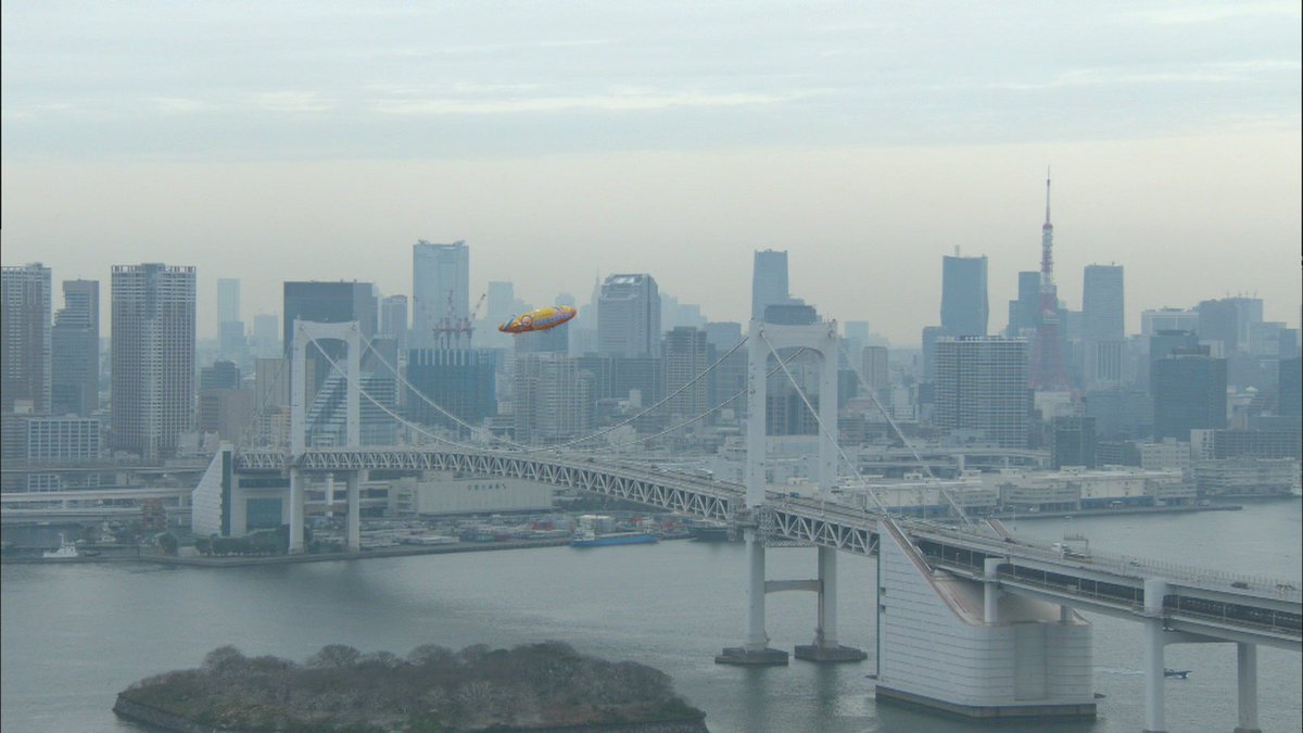 cx_mezamashi's tweet photo. きょう、ついにめざまし飛行船が台場の空に飛び立ったよ♪
番組アカウントをフォローし、めざまし飛行船写真のついたツイートをRTするだけで、抽選で100名様に5000円分のクオカードをプレゼント！期限は3月29日（金）まで。 https://t.co/On9cPh0wab