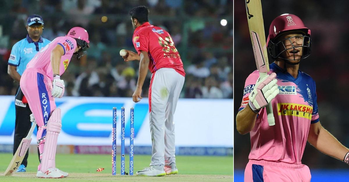 timesofindia's tweet photo. #IPL2019 #RRvKXIP #AshwinMankads

@josbuttler's dismissal becomes talking point

READ: https://t.co/WPFxrH6gcF https://t.co/MYCwquxtci