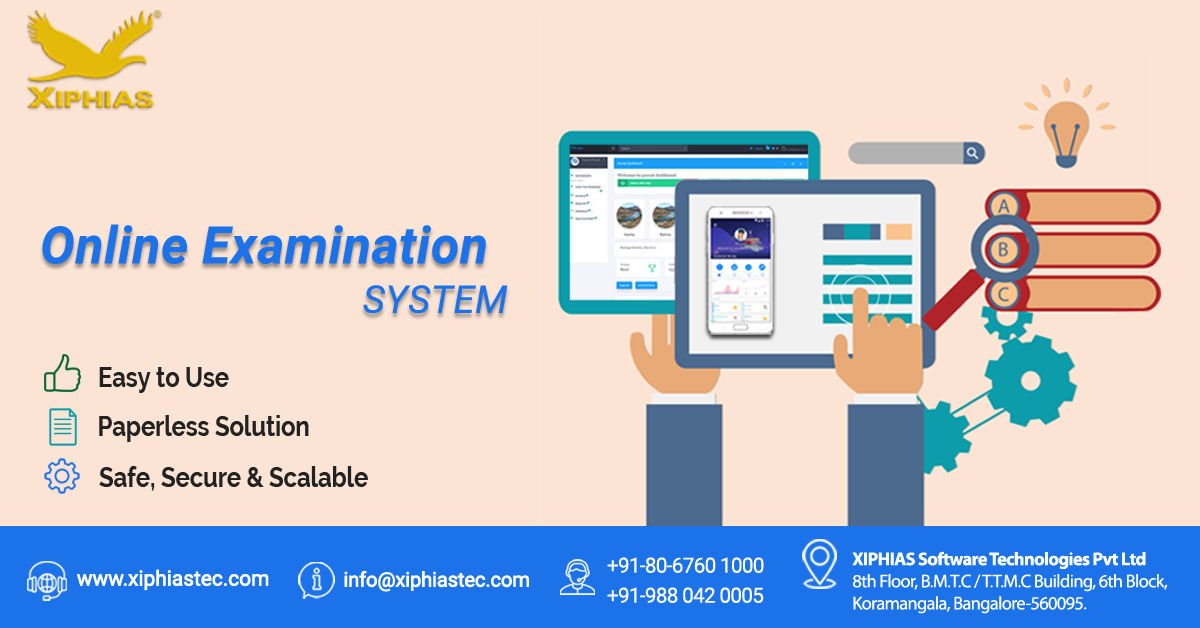 XIPHIAS0101's tweet image. Based on #BlockchainTechnology, #OnlineExaminationSoftware continually checks the security and integrity of each record to make the #onlineexamination process most #secure and tamper-proof.  For more info, please visit bit.ly/2FqHnQA