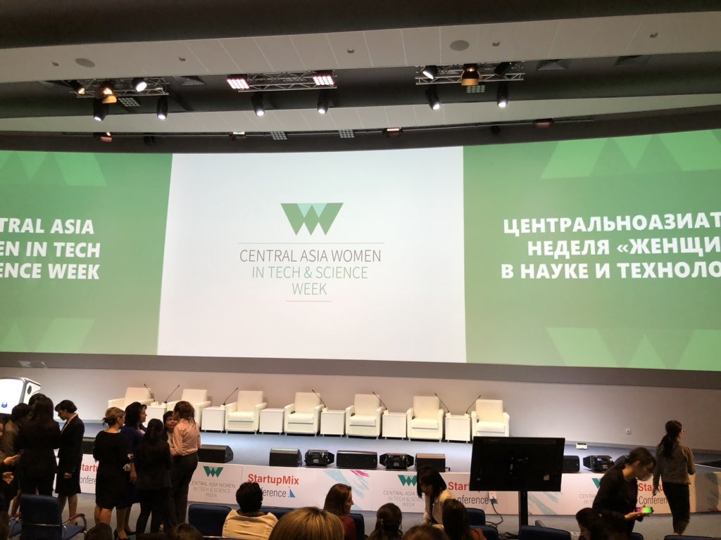 Kicking off the Tech &amp; Science Week for Central Asia Women in #tashkent #twuz #techwomen #womenInTech #WomenInStem