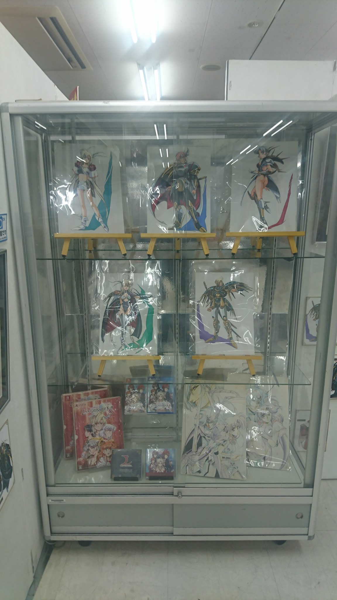 グローランサー　ルイセ　複製原画　うるし原智志　サイン入り グローランサー ルイセ 複製原画 うるし原智志 サイン入り うるし原