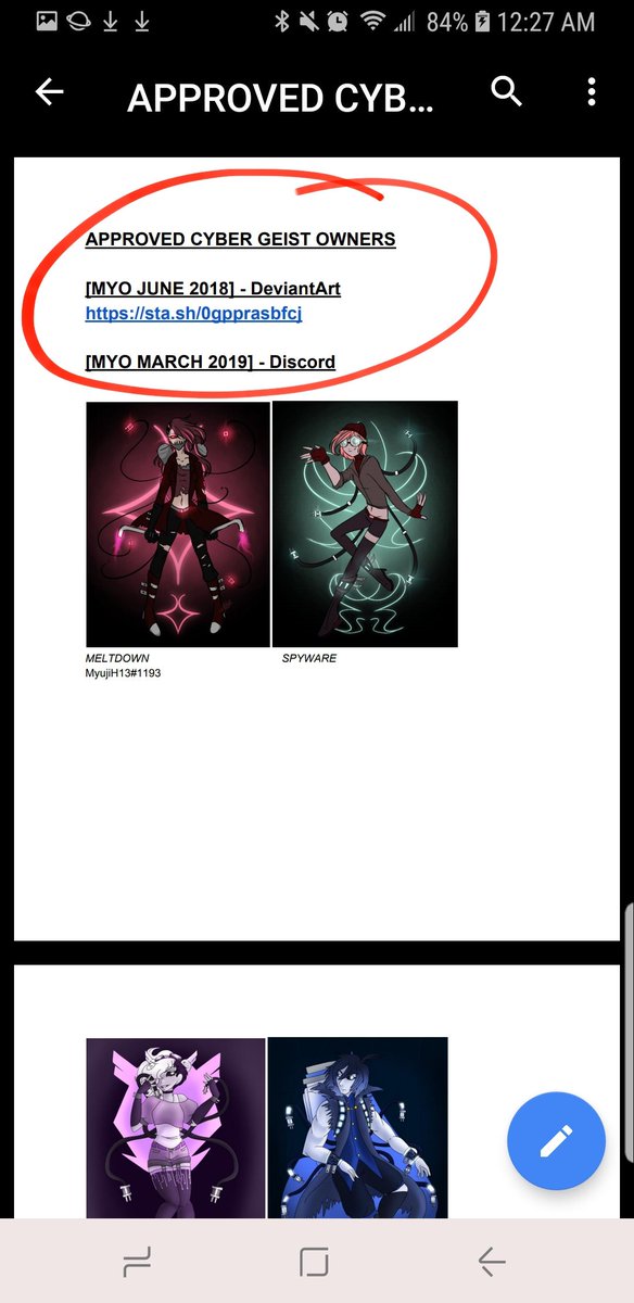 T0d0w33b's tweet photo. BUT PLEASE NOTE THAT THEY CYBER GEIST ARE A CLOSE SPECIES NO ONE CAN MAKE ONE UNLESS THEY HAVE ENTERED A EVENT THAT WIGHT HOST OR THEY GET PERMISSION FROM WIGHT HERSELF.

But i love ren the most xD but i love both of them but ren the most owo @LostWight sorry for the @ wight https://t.co/YrcL5p6r5C