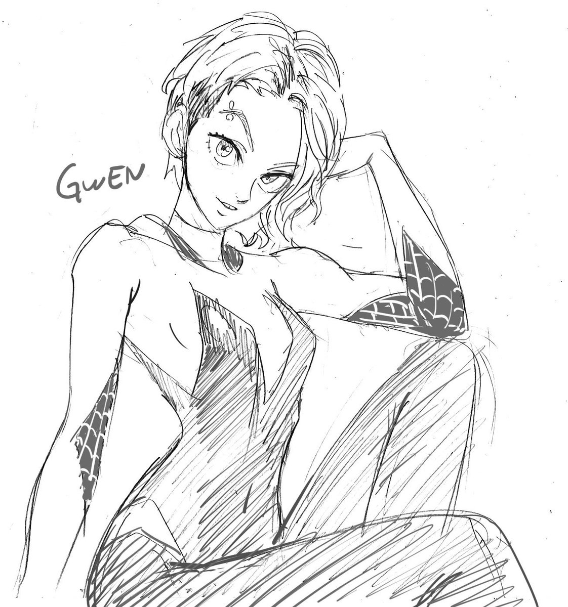 Right Stuf Anime On Twitter One Punch Man Illustrator Yusuke Murata Is A Spider Verse Fan Here S A Look At His Spider Gwen Sketches