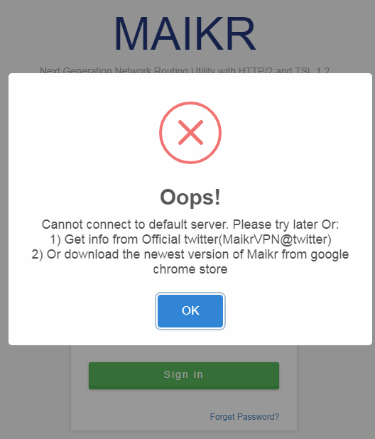 imlhk's tweet photo. @maikrVPN After I logout my Maikr VIP account yesterday，I can not login my account again　｡ﾟ(PД`q*)ﾟ｡ https://t.co/zavNBbrxyG