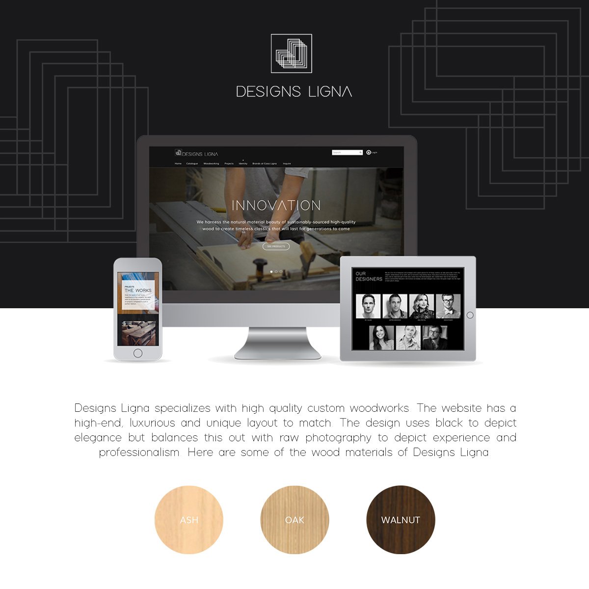 Starfish_Web_'s tweet photo. EQUALS "to a T"

Designs Ligna makes modern and sleek furniture.
A client we worked with back in 2017. ⭐️

Check out our design for them on Behance: https://t.co/4sCU5VNYUv

Visit our website: https://t.co/tiHMTNplha

#WebDesignPhilippines #WebDesign #StarfishWebDesign https://t.co/Z9sqOw1TfM