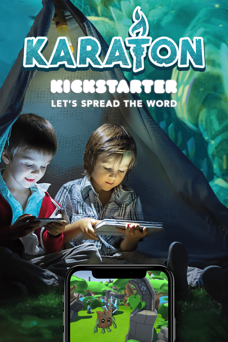 LET'S SPREAD THE WORD! If we all work together, we’re one step closer to an innovative adventure game which can help kids worldwide 🌎💙 
#kickstarter #edtech #keepkidsreading

▶︎ bit.ly/2F0du9G