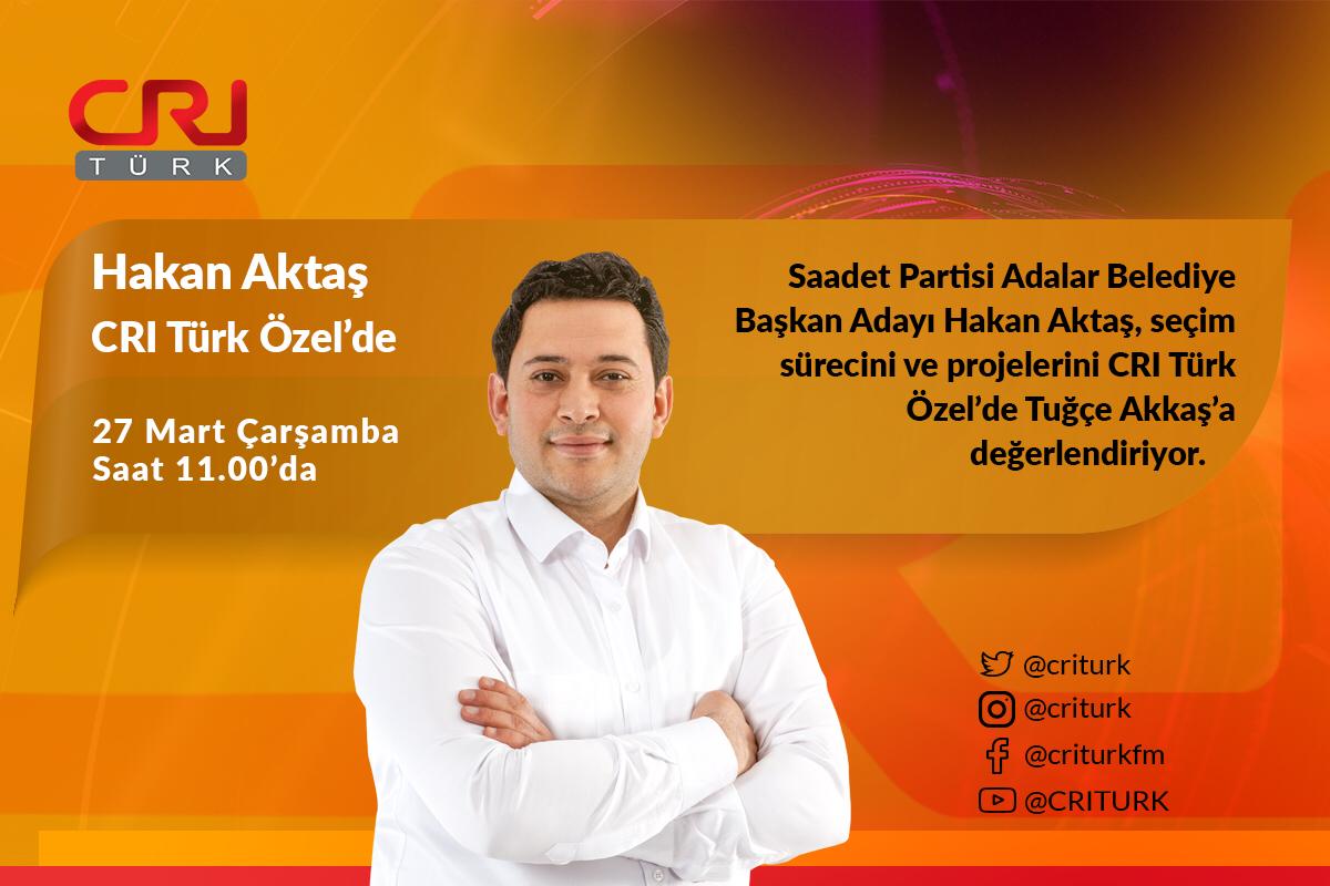 SaadetAdalar's tweet photo. Belediye Başkan Adayımız Sn. Hakan AKTAŞ 27 Mart Çarşamba (Yarın) Saat:11.00'da CRİ Turk Özel'de Tuğçe Akkaş'ın canlı yayın konuğu olacaktır. İstanbul 89.4 Fm. #Adalar #Büyükada #Heybeliada #Kınalıada #Sedefada #İstanbul #Yerel2019 #SeçimÖzel #DürüstBaşkanDürüstYönetim https://t.co/M5ikkKtMv9