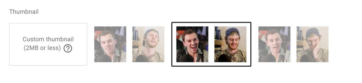 anhudy's tweet photo. this is what YouTube recommended as thumbnails for the new episode of my podcast https://t.co/cs7dVrTdPo https://t.co/QP4TOc7jdP